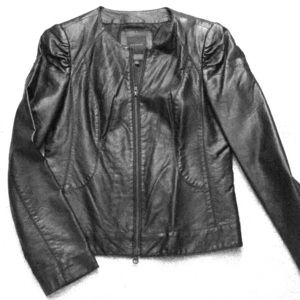 Faux Leather Jacket